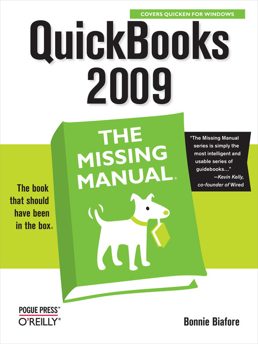 Title details for QuickBooks 2009 by Bonnie Biafore - Available